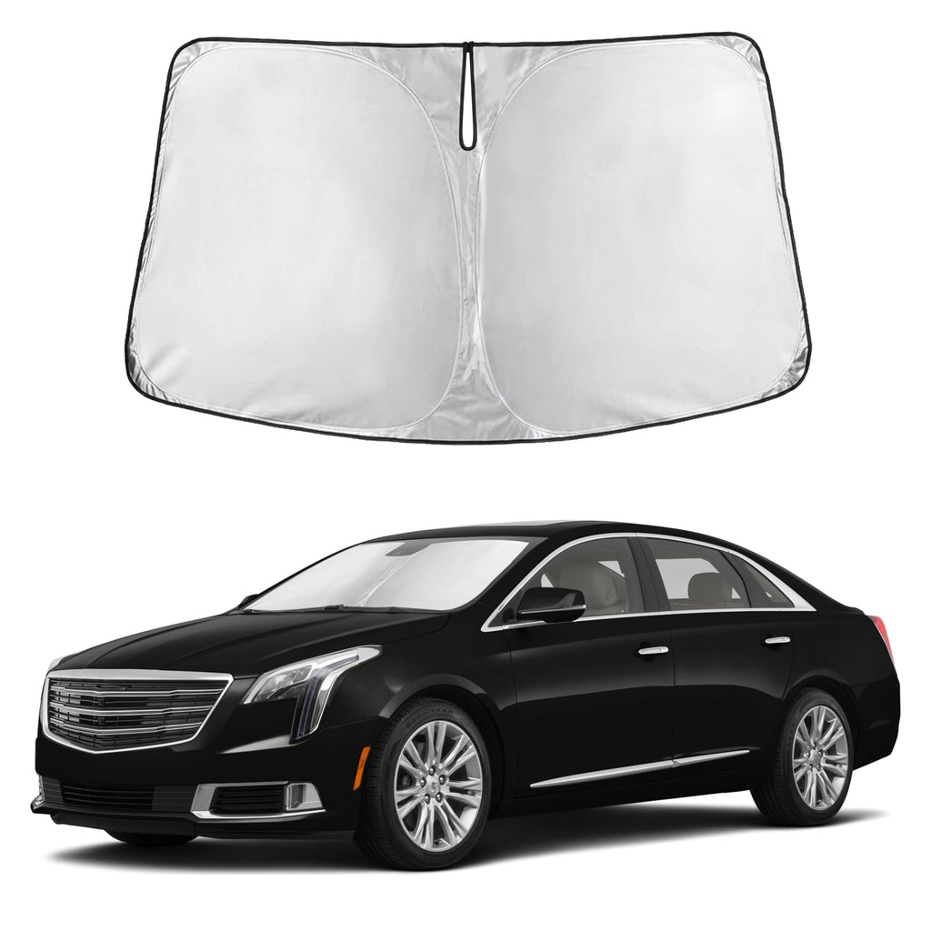 Autovir Windshield Sun Shade, Front car Window Shades Sun Visors