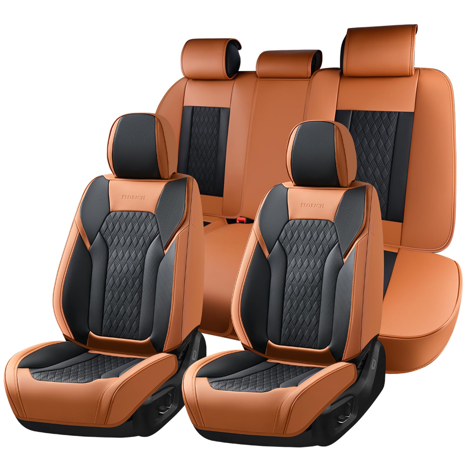 FLORICH Seat Covers, Leather Seat Covers, Luxury Car Seat Covers