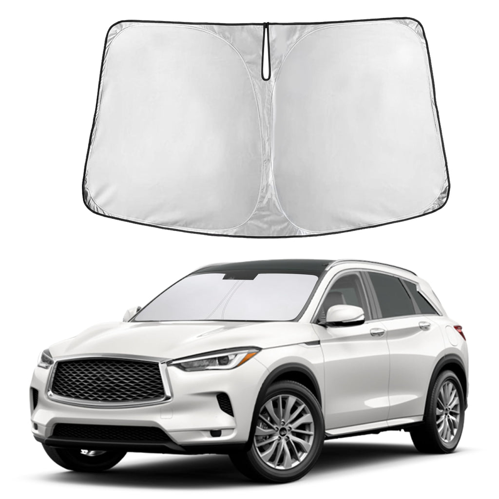 Autovir Windshield Sun Shade, Front car Window Shades Sun Visors