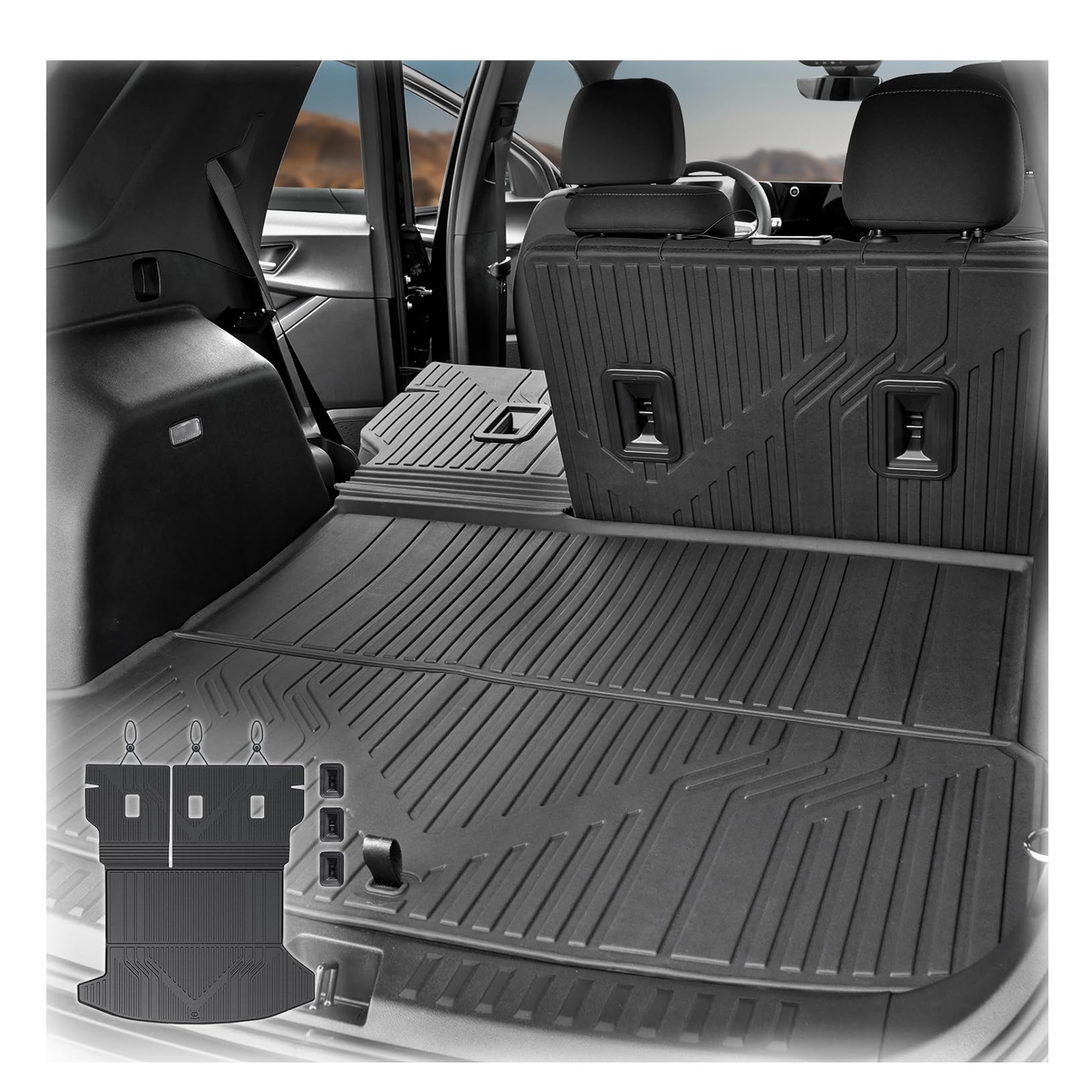JOULARISE All-Weather Cargo Mat & Trunk Liner