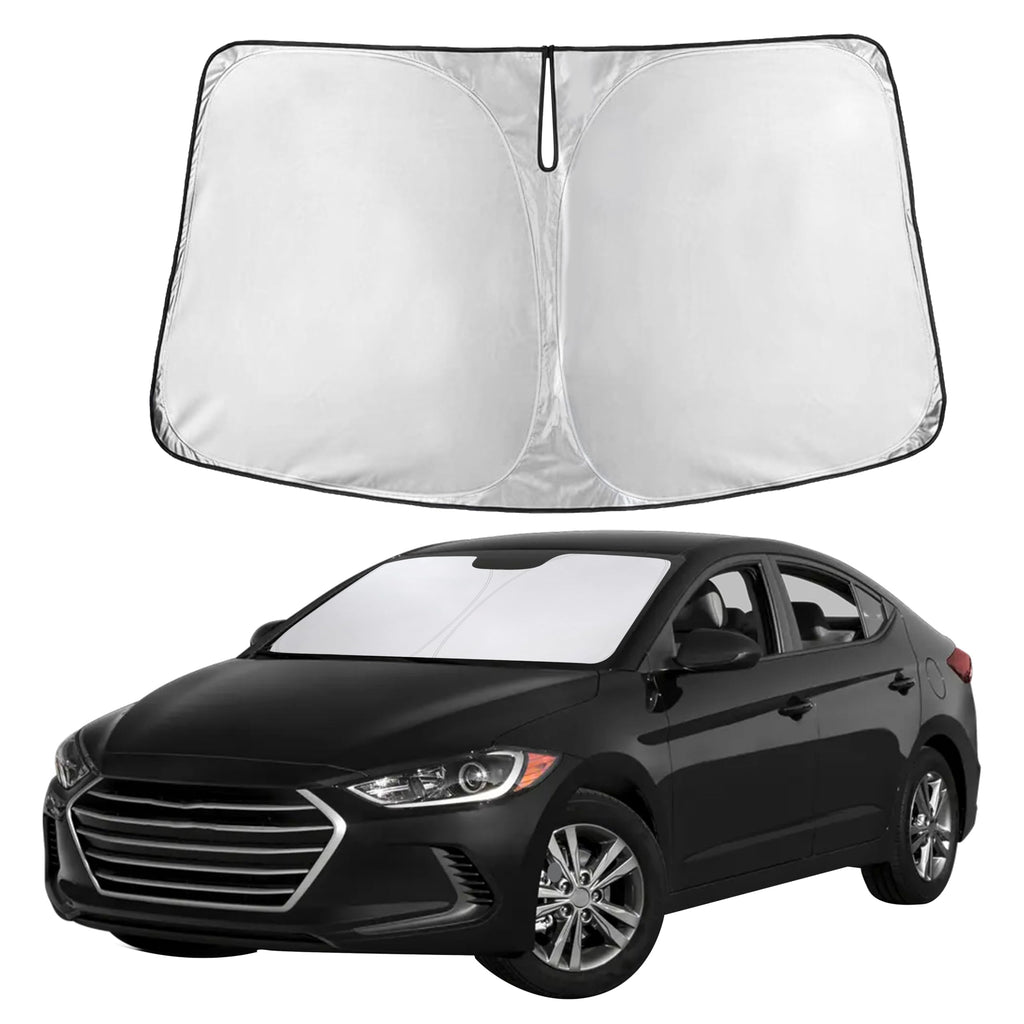 Autovir Windshield Sun Shade, Front car Window Shades Sun Visors