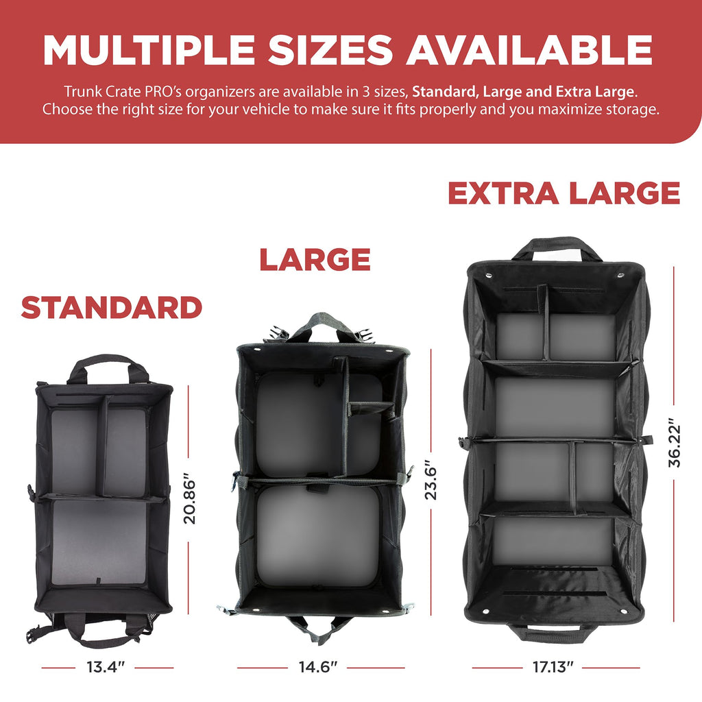 TrunkCratePro Collapsible SUV & Trunk Storage Organizer