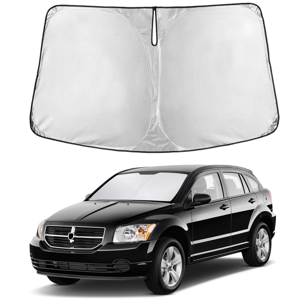 EcoNour RV Windshield Sunshade | Reflective RV Windshield Cover for UV Rays & Heat Protection, Keeps Your RV Motorhome Cool | Shades for RV Fits RVs, Trucks, Motorhomes, Buses | XXXXX-Large 102"x51"