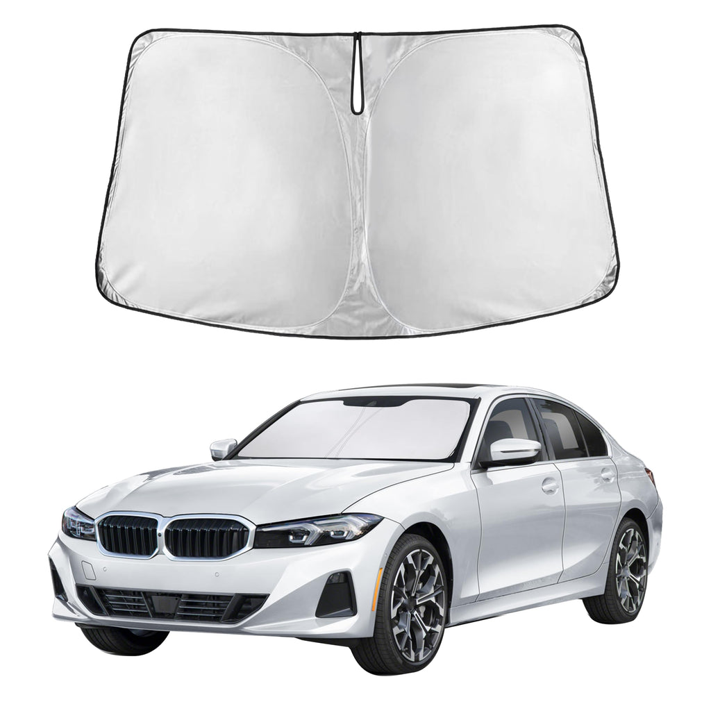 Autovir Windshield Sun Shade, Front car Window Shades Sun Visors