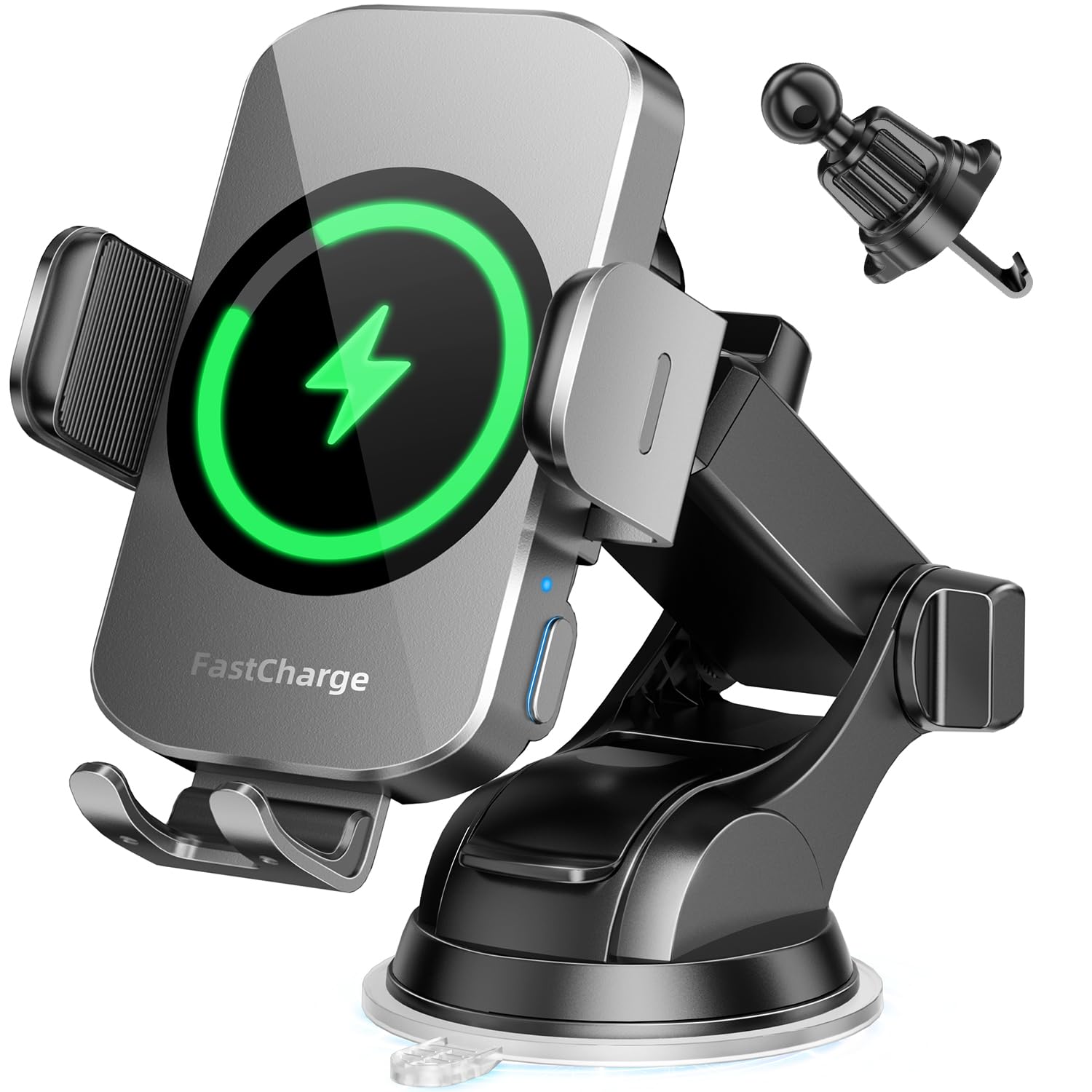 BothLin 3-in-1 15W Auto-Clamping Wireless Car Mount