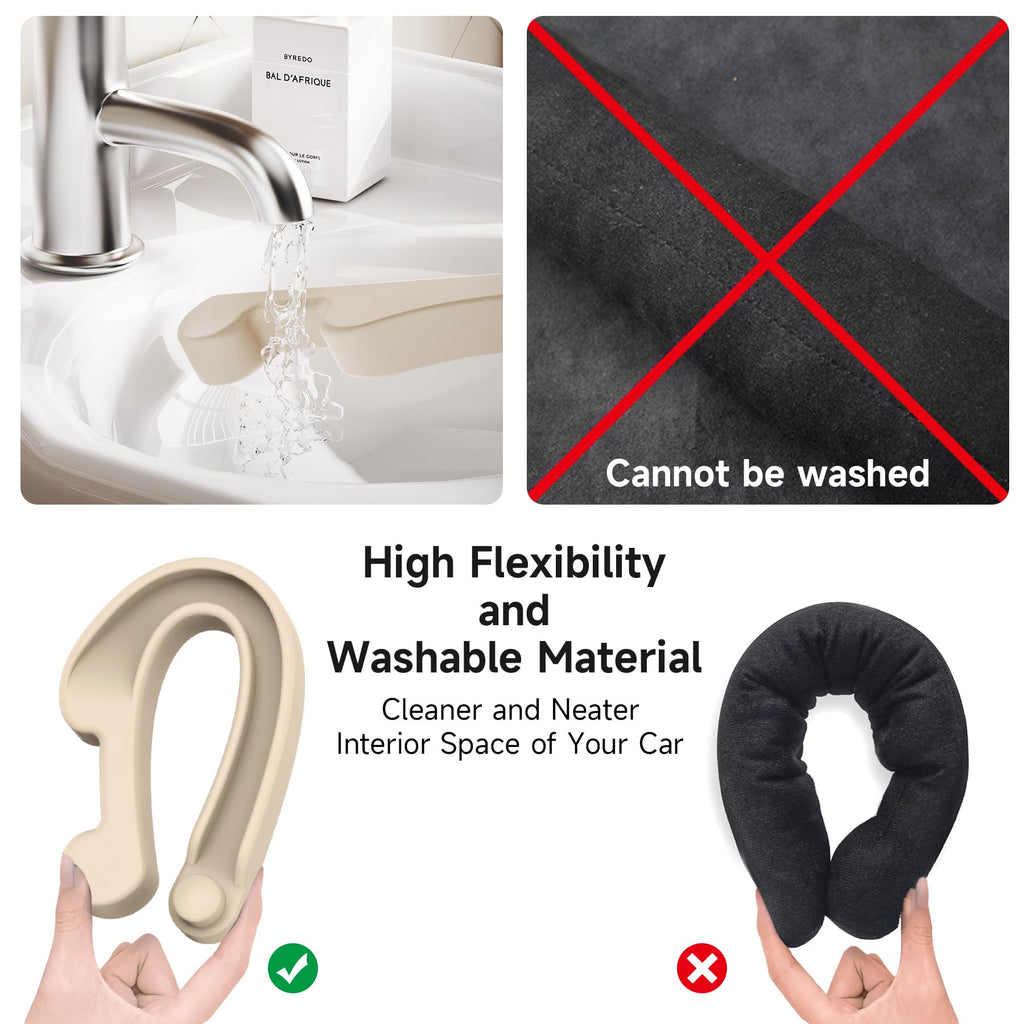 Givifive 3-in-1 Car Seat Gap Filler & Organizer Set