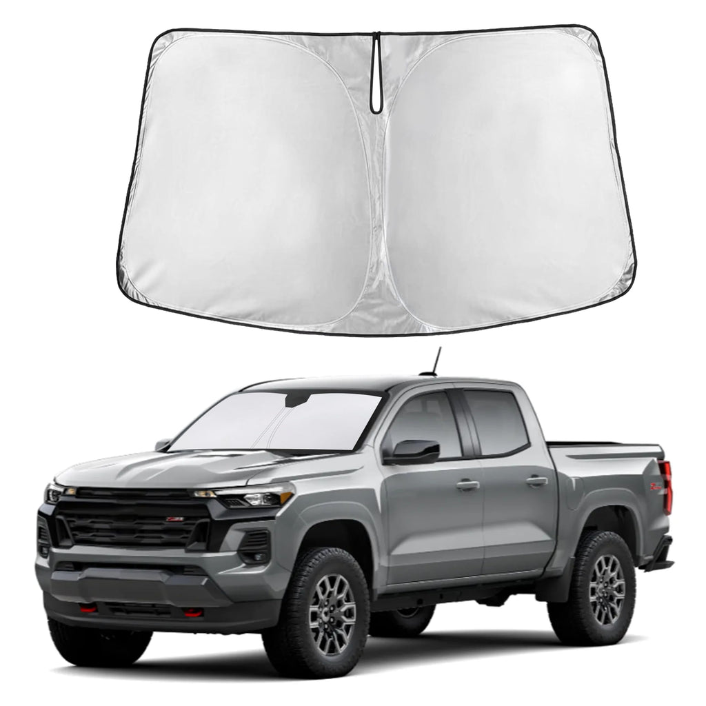 Autovir Windshield Sun Shade, Front car Window Shades Sun Visors