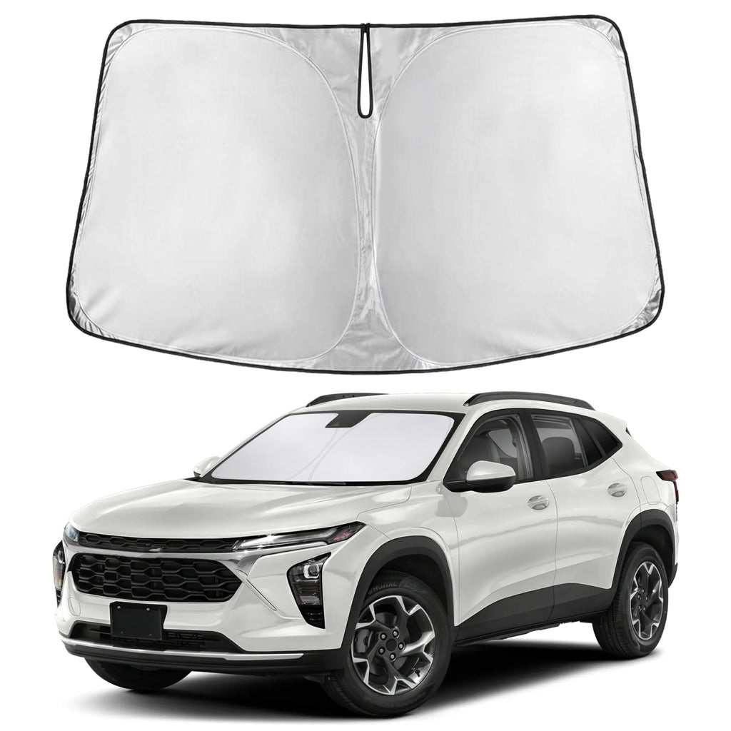 EcoNour RV Windshield Sunshade | Reflective RV Windshield Cover for UV Rays & Heat Protection, Keeps Your RV Motorhome Cool | Shades for RV Fits RVs, Trucks, Motorhomes, Buses | XXXXX-Large 102"x51"