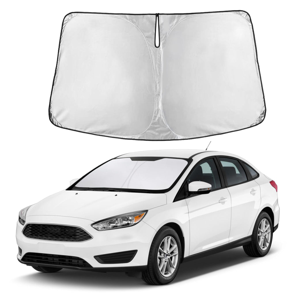 Autovir Windshield Sun Shade, Front car Window Shades Sun Visors