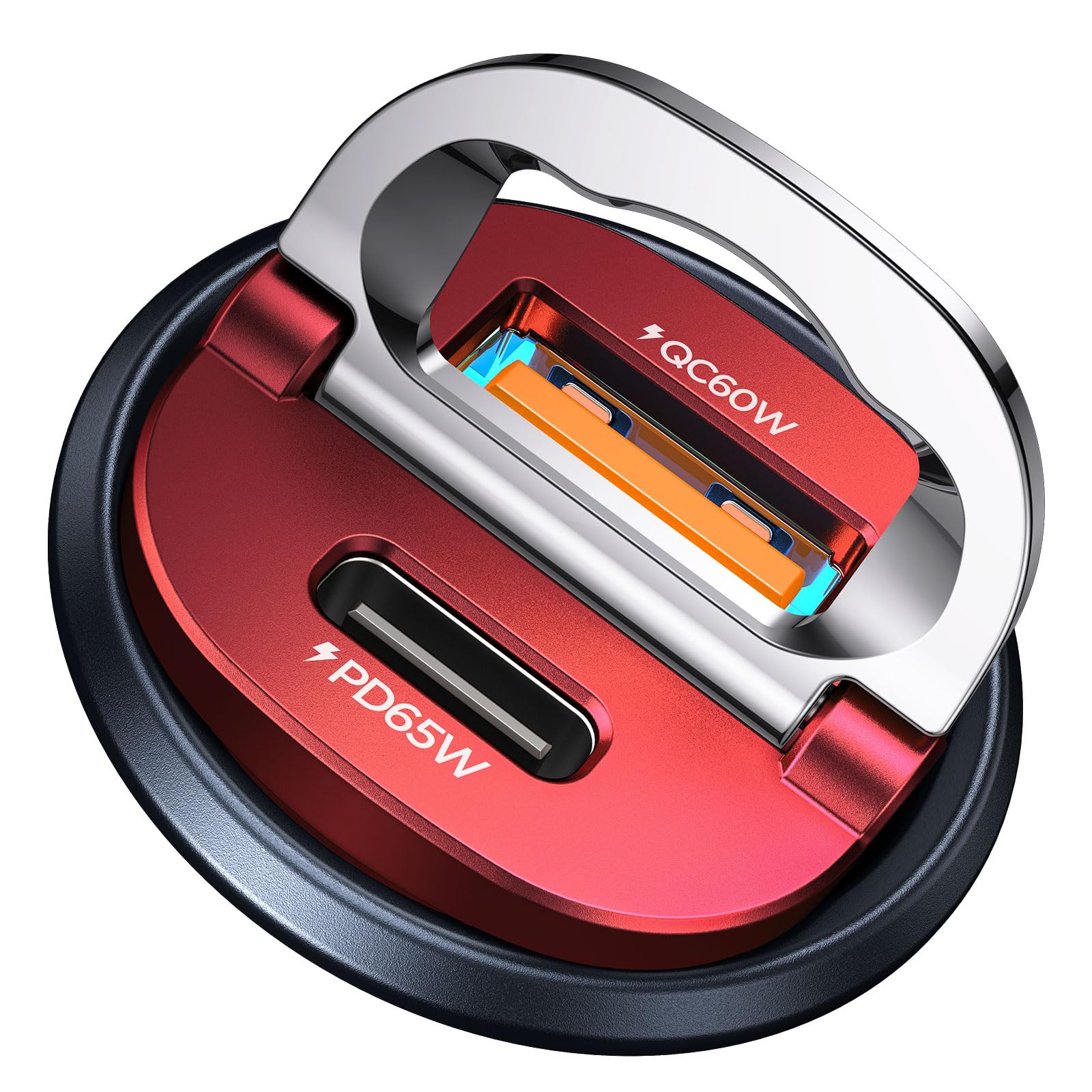 MRGLAS 125W Dual-Port USB-C Super Fast Car Charger