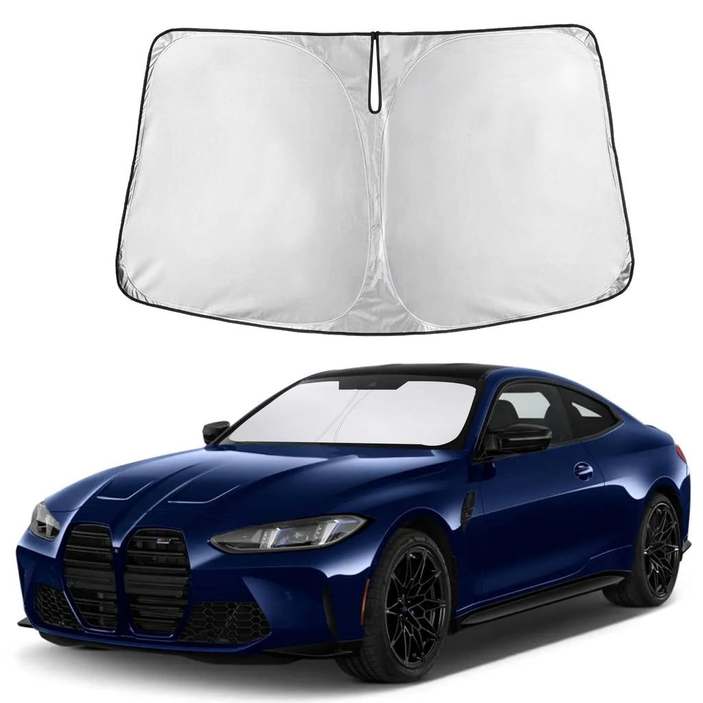 Autovir Windshield Sun Shade, Front car Window Shades Sun Visors