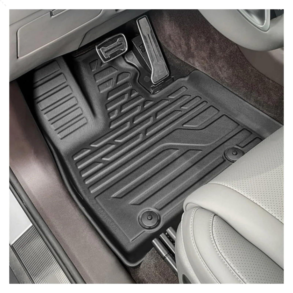 Compatible with DENZA N9 2025 PHEV TPE 3D Floor Mats Cargo Liners All Weather Protection Foot Mat Trunk Pad Interior Accessories(Floor Mats 7pcs)