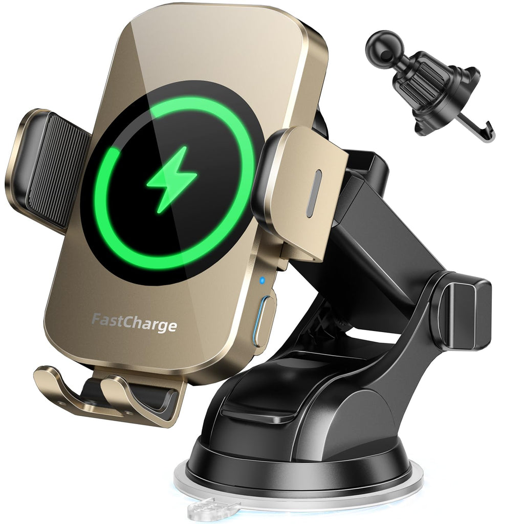 BothLin 3-in-1 15W Auto-Clamping Wireless Car Mount