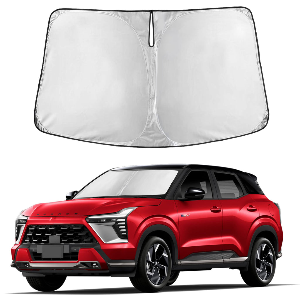 Autovir Windshield Sun Shade, Front car Window Shades Sun Visors