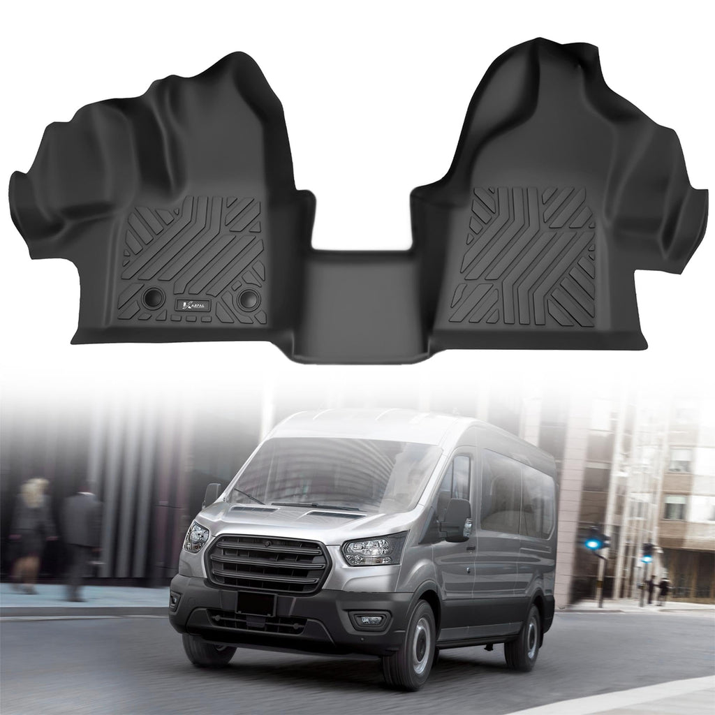 KARPAL Floor Mats for Ford, Custom Fit TPE All Weather Ford Accessories 1 st & 2 nd & 3 rd & Cargo Liner Backrest Mat Full Trunk Mat Set Floor Liner Car Mats