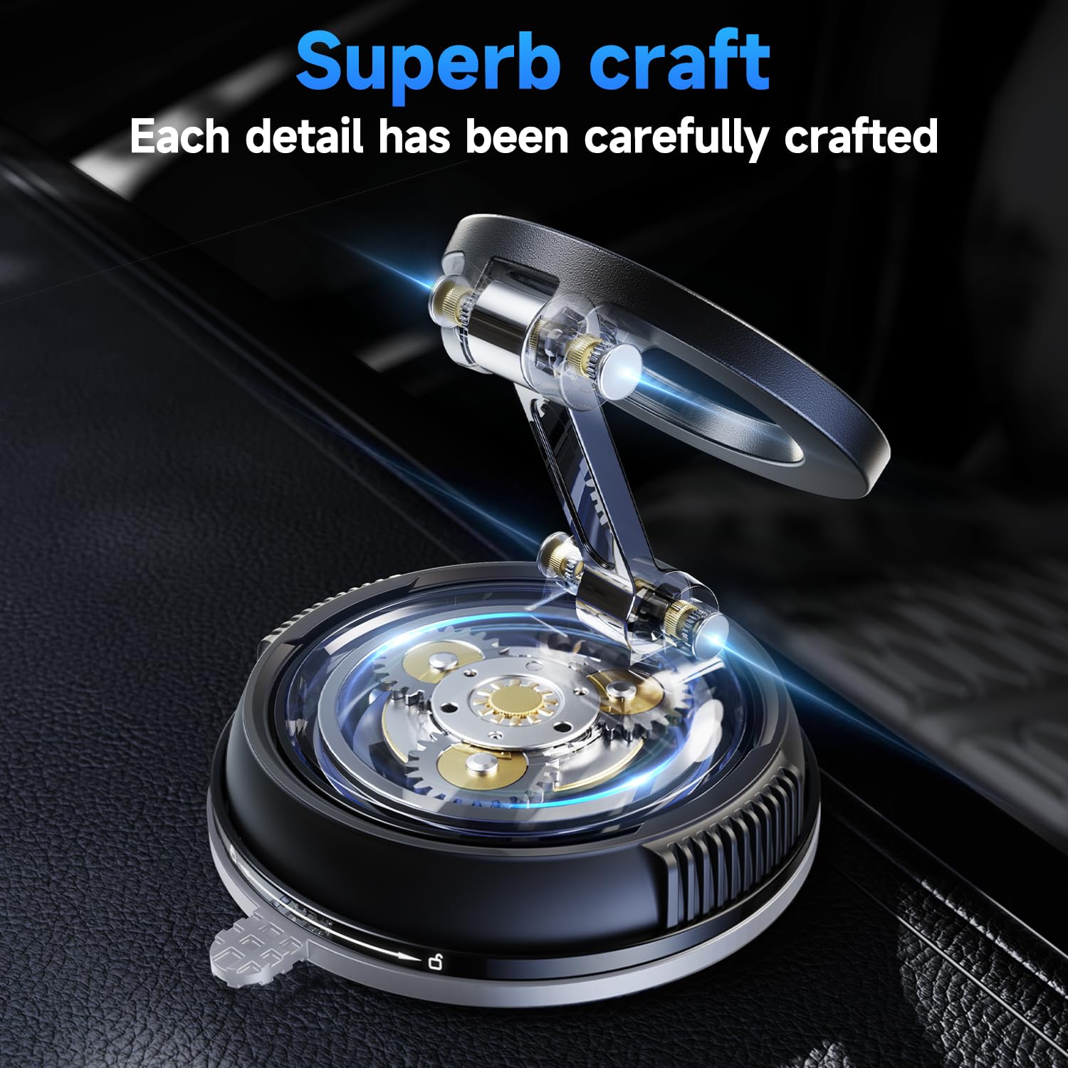 ANDERY MagSafe Car Phone Mount with Strong Suction