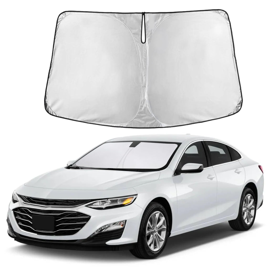 Autovir Windshield Sun Shade, Front car Window Shades Sun Visors