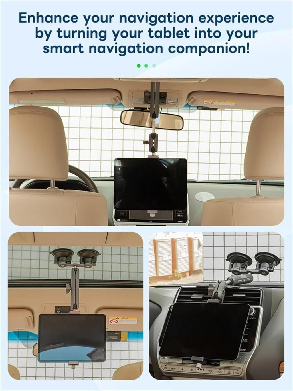 DJCDDM Suction Cup Phone & Tablet Mount for Vehicles