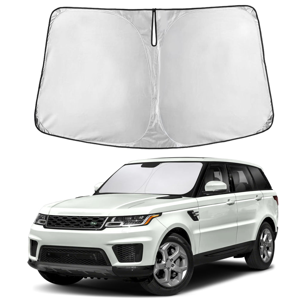 Autovir Windshield Sun Shade, Front car Window Shades Sun Visors
