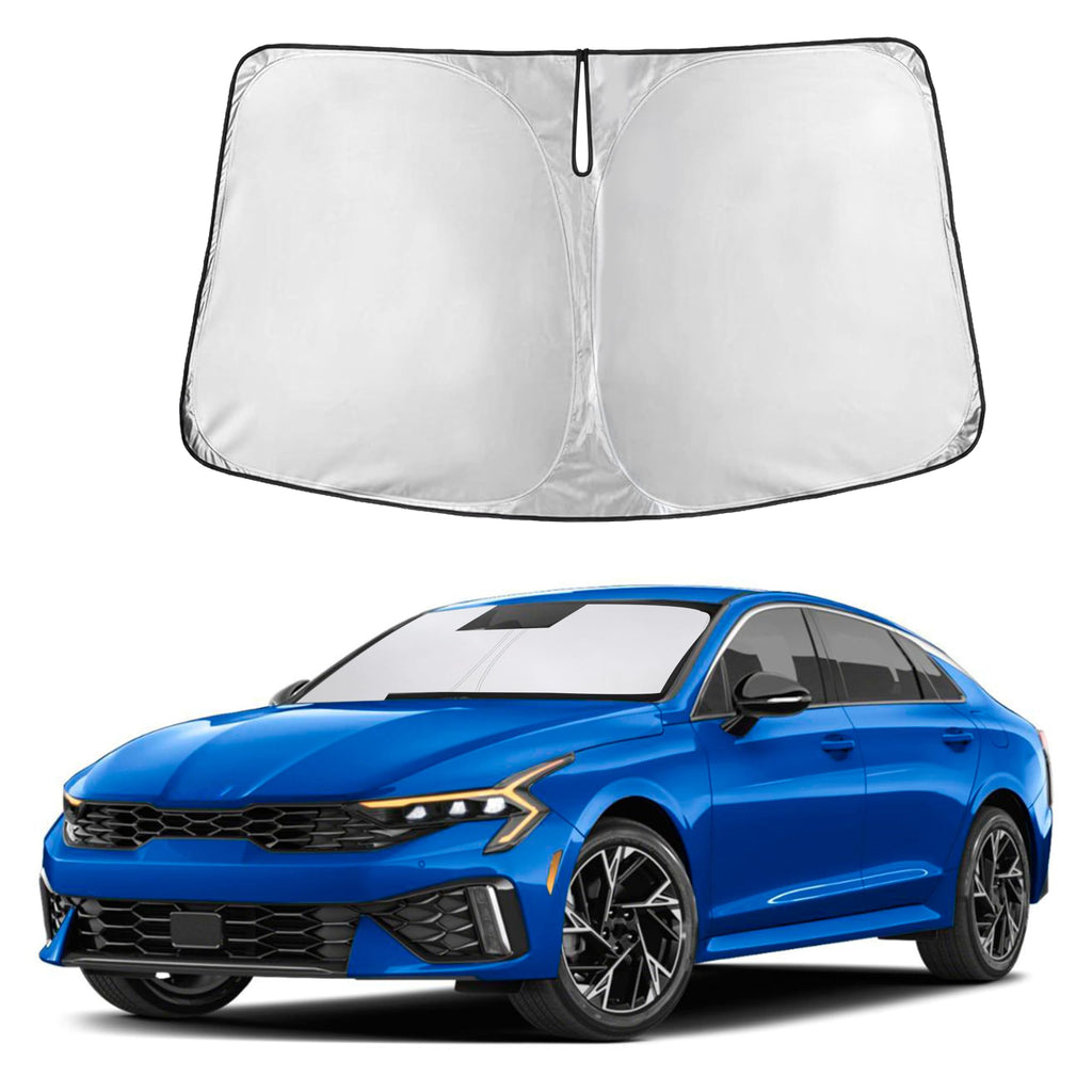 Autovir Windshield Sun Shade, Front car Window Shades Sun Visors
