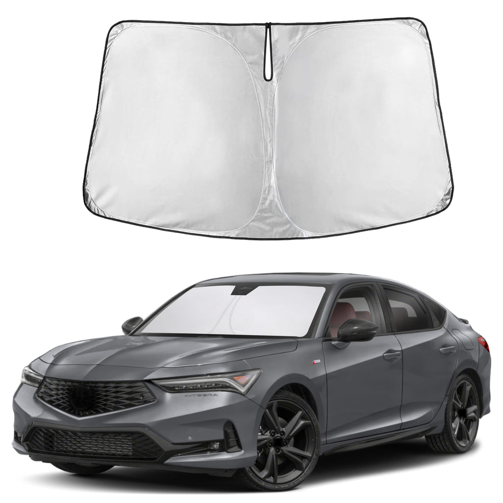 Autovir Windshield Sun Shade, Front car Window Shades Sun Visors
