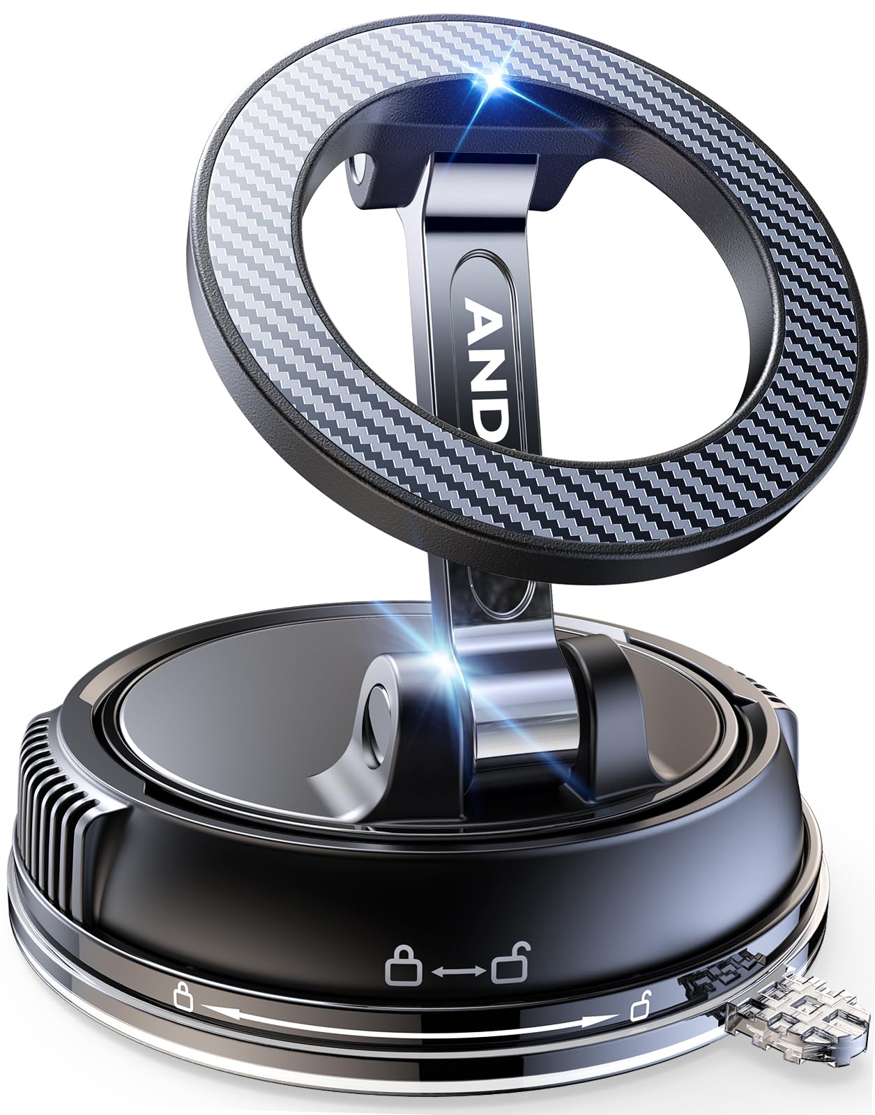 ANDERY MagSafe Car Phone Mount with Strong Suction