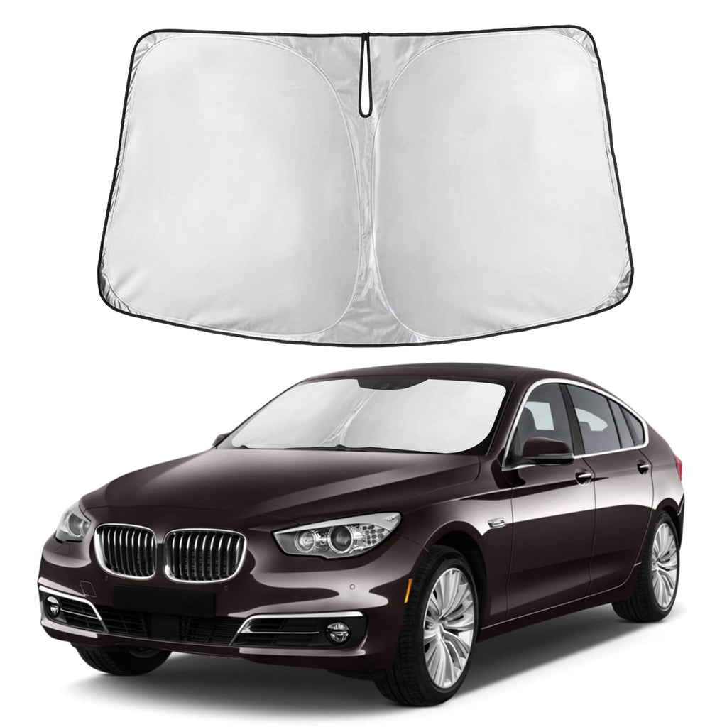 Autovir Windshield Sun Shade, Front car Window Shades Sun Visors