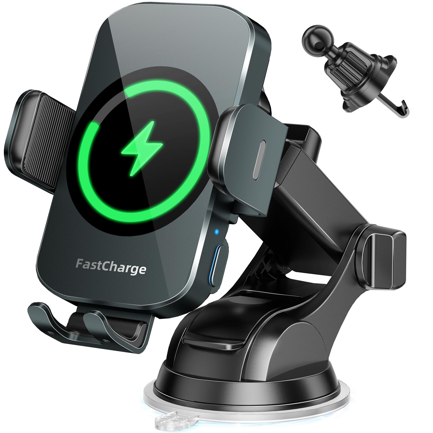 BothLin 3-in-1 15W Auto-Clamping Wireless Car Mount
