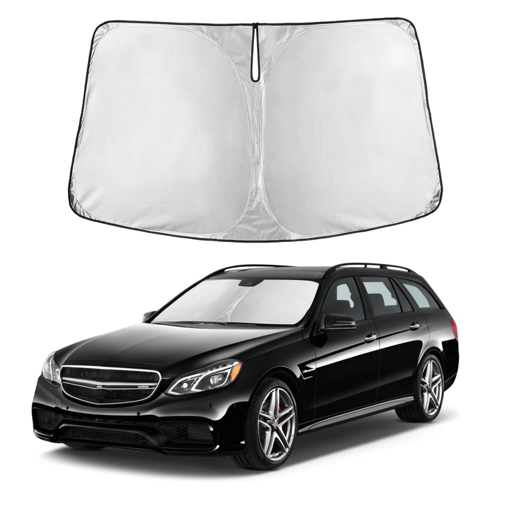Autovir Windshield Sun Shade, Front car Window Shades Sun Visors