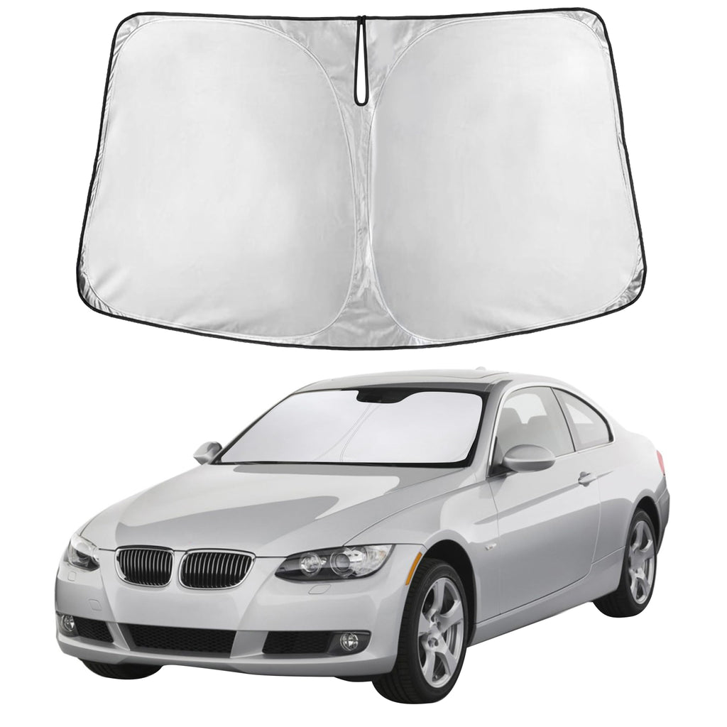 Autovir Windshield Sun Shade, Front car Window Shades Sun Visors