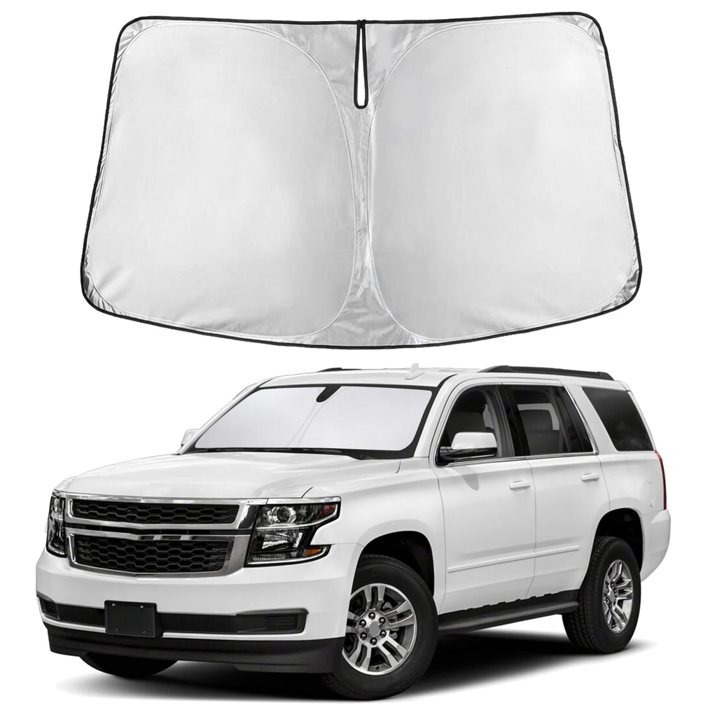 Autovir Windshield Sun Shade, Front car Window Shades Sun Visors