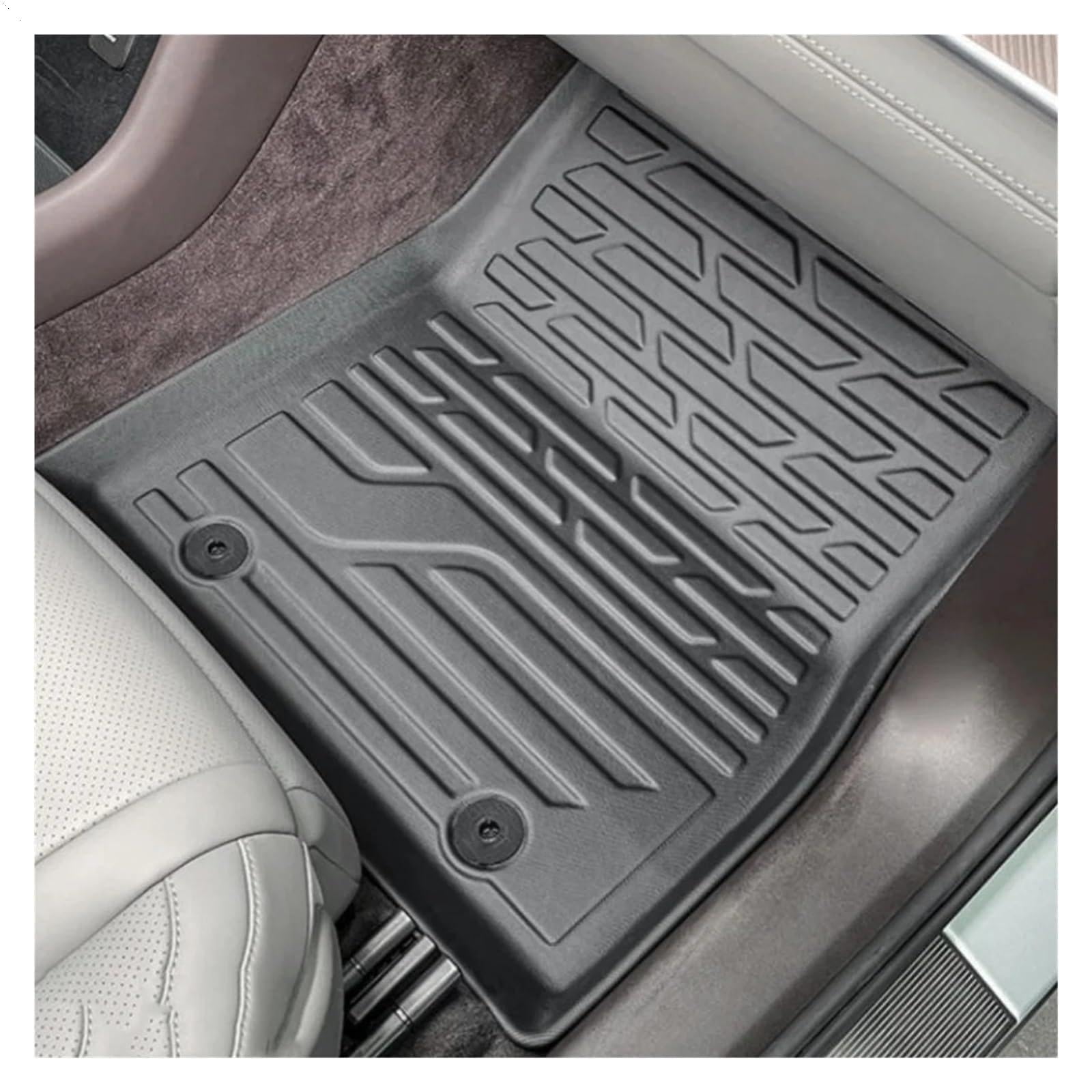 Compatible with DENZA N9 2025 PHEV TPE 3D Floor Mats Cargo Liners All Weather Protection Foot Mat Trunk Pad Interior Accessories(Floor Mats 7pcs)