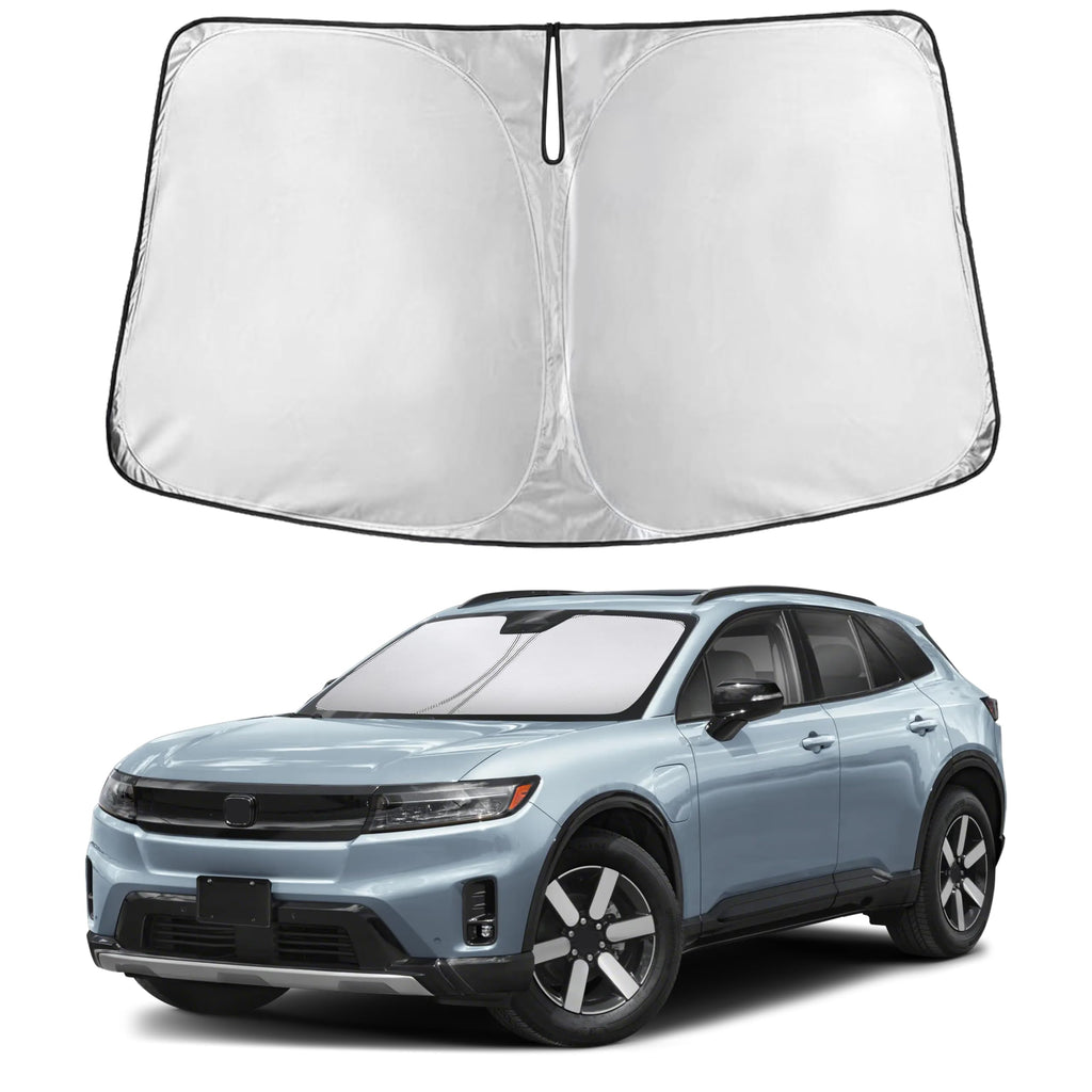 EcoNour RV Windshield Sunshade | Reflective RV Windshield Cover for UV Rays & Heat Protection, Keeps Your RV Motorhome Cool | Shades for RV Fits RVs, Trucks, Motorhomes, Buses | XXXXX-Large 102"x51"
