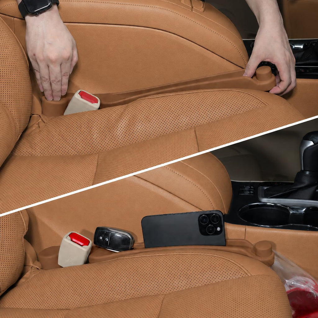 Givifive 3-in-1 Car Seat Gap Filler & Organizer Set