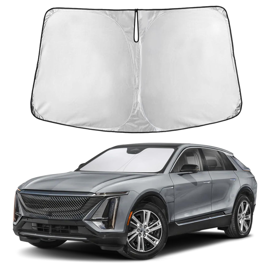EcoNour RV Windshield Sunshade | Reflective RV Windshield Cover for UV Rays & Heat Protection, Keeps Your RV Motorhome Cool | Shades for RV Fits RVs, Trucks, Motorhomes, Buses | XXXXX-Large 102"x51"