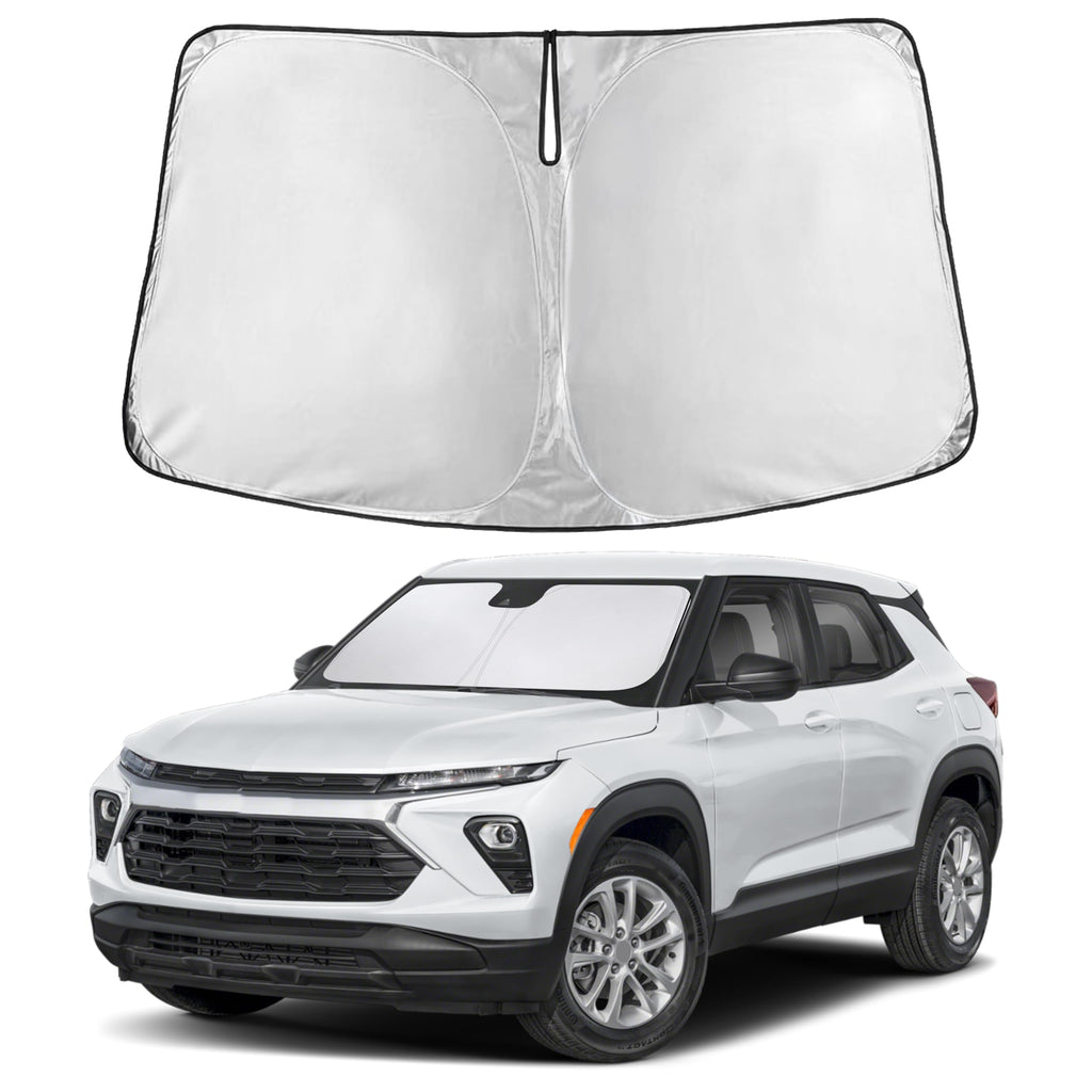 Autovir Windshield Sun Shade, Front car Window Shades Sun Visors