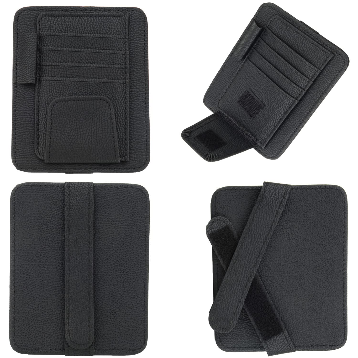 Leather Car Sun Visor Organizer & Document Holder