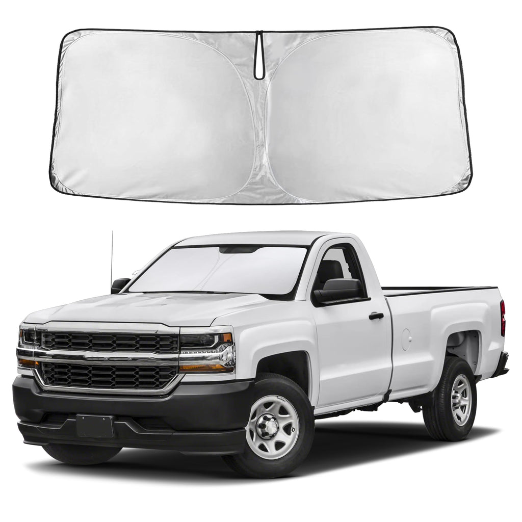 Autovir Windshield Sun Shade, Front car Window Shades Sun Visors