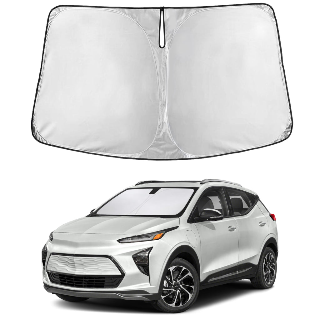 EcoNour RV Windshield Sunshade | Reflective RV Windshield Cover for UV Rays & Heat Protection, Keeps Your RV Motorhome Cool | Shades for RV Fits RVs, Trucks, Motorhomes, Buses | XXXXX-Large 102"x51"