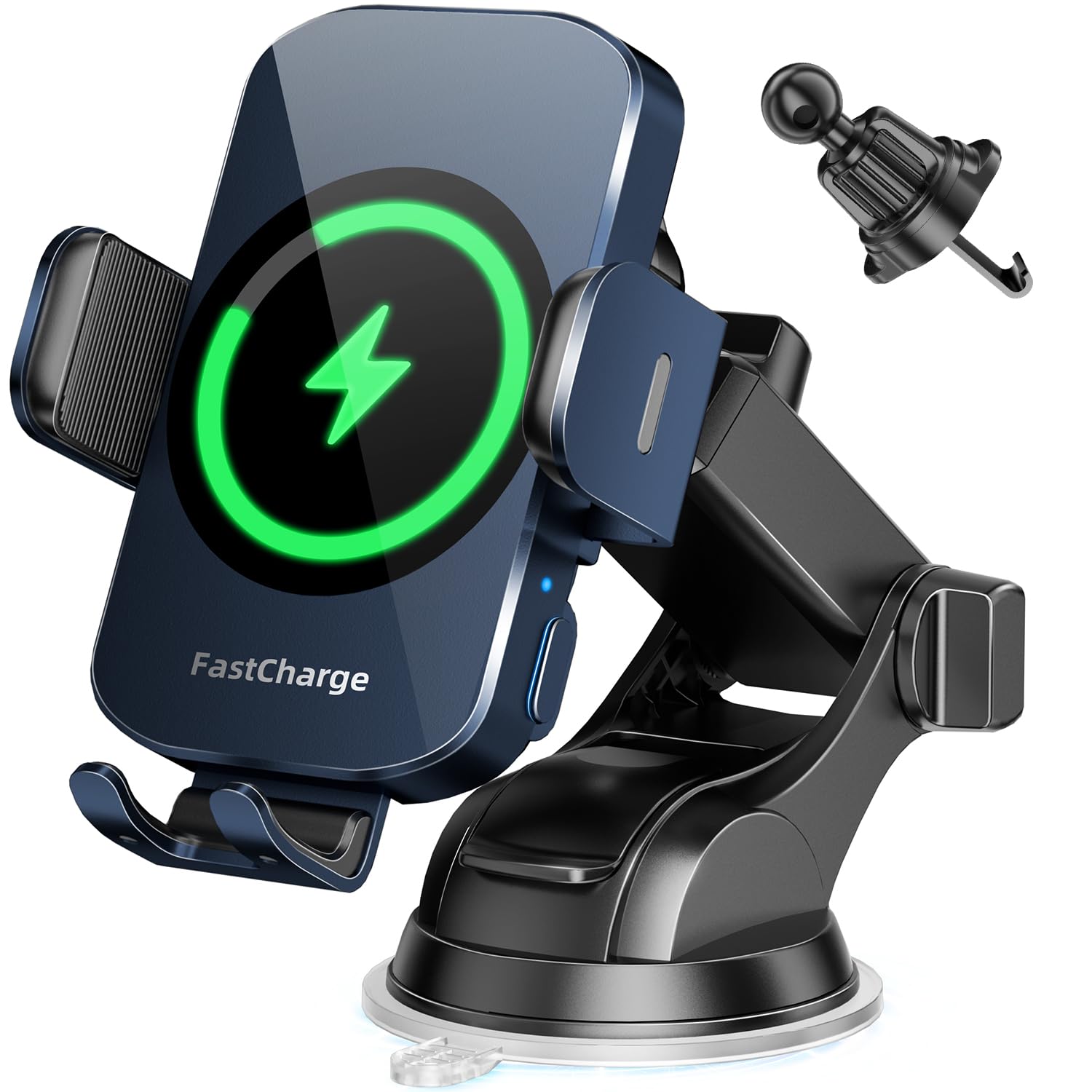 BothLin 3-in-1 15W Auto-Clamping Wireless Car Mount