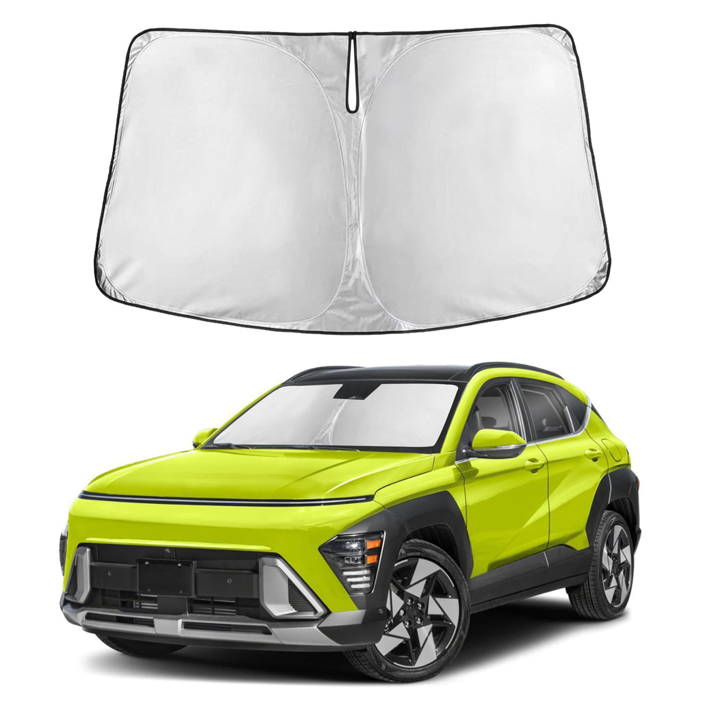 Autovir Windshield Sun Shade, Front car Window Shades Sun Visors