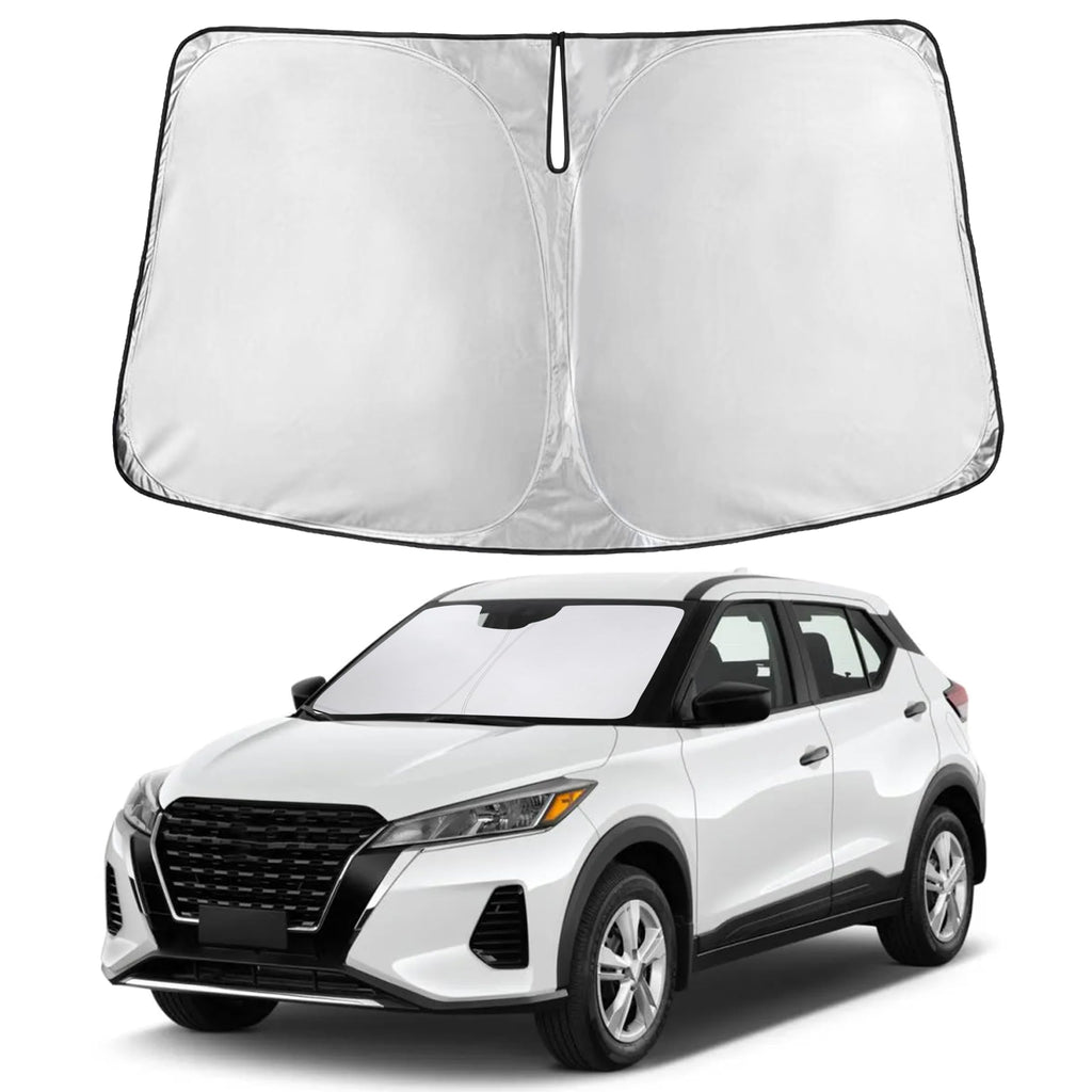 Autovir Windshield Sun Shade, Front car Window Shades Sun Visors