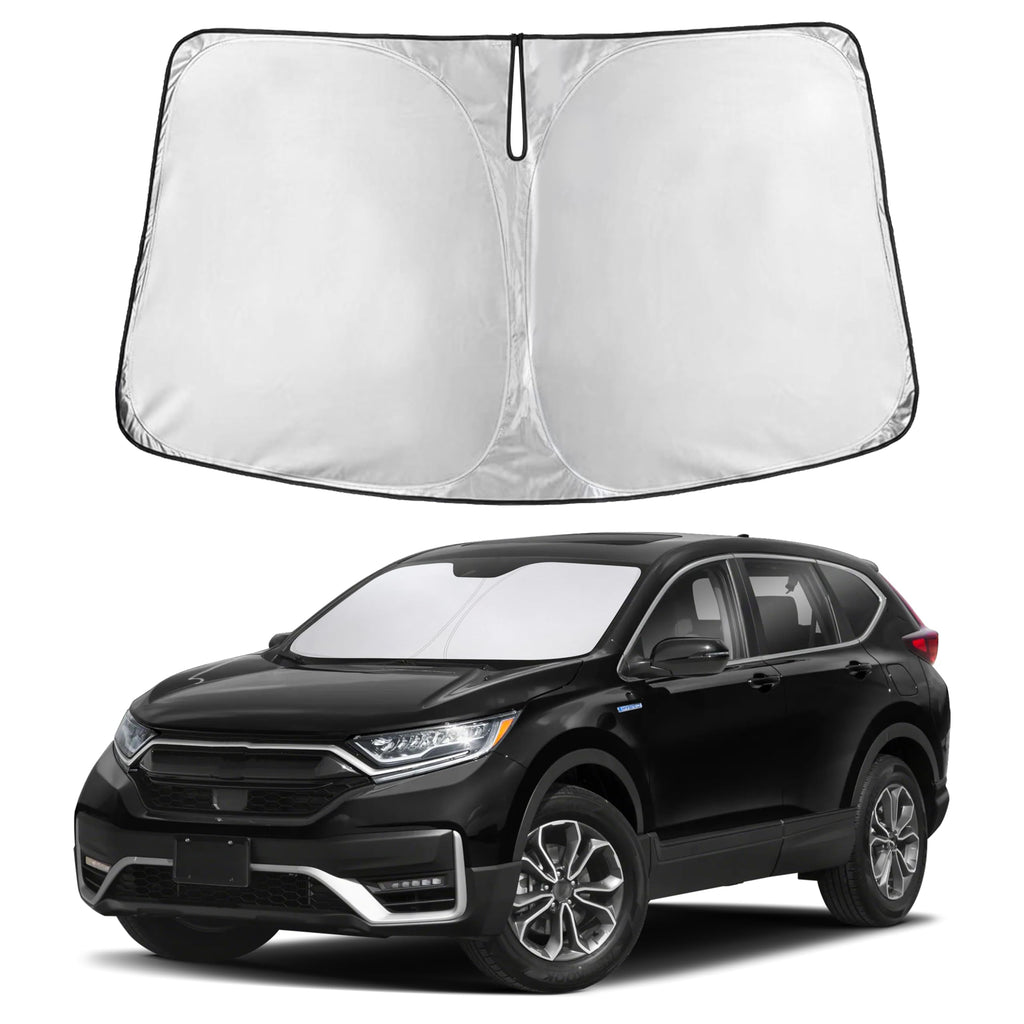 Autovir Windshield Sun Shade, Front car Window Shades Sun Visors
