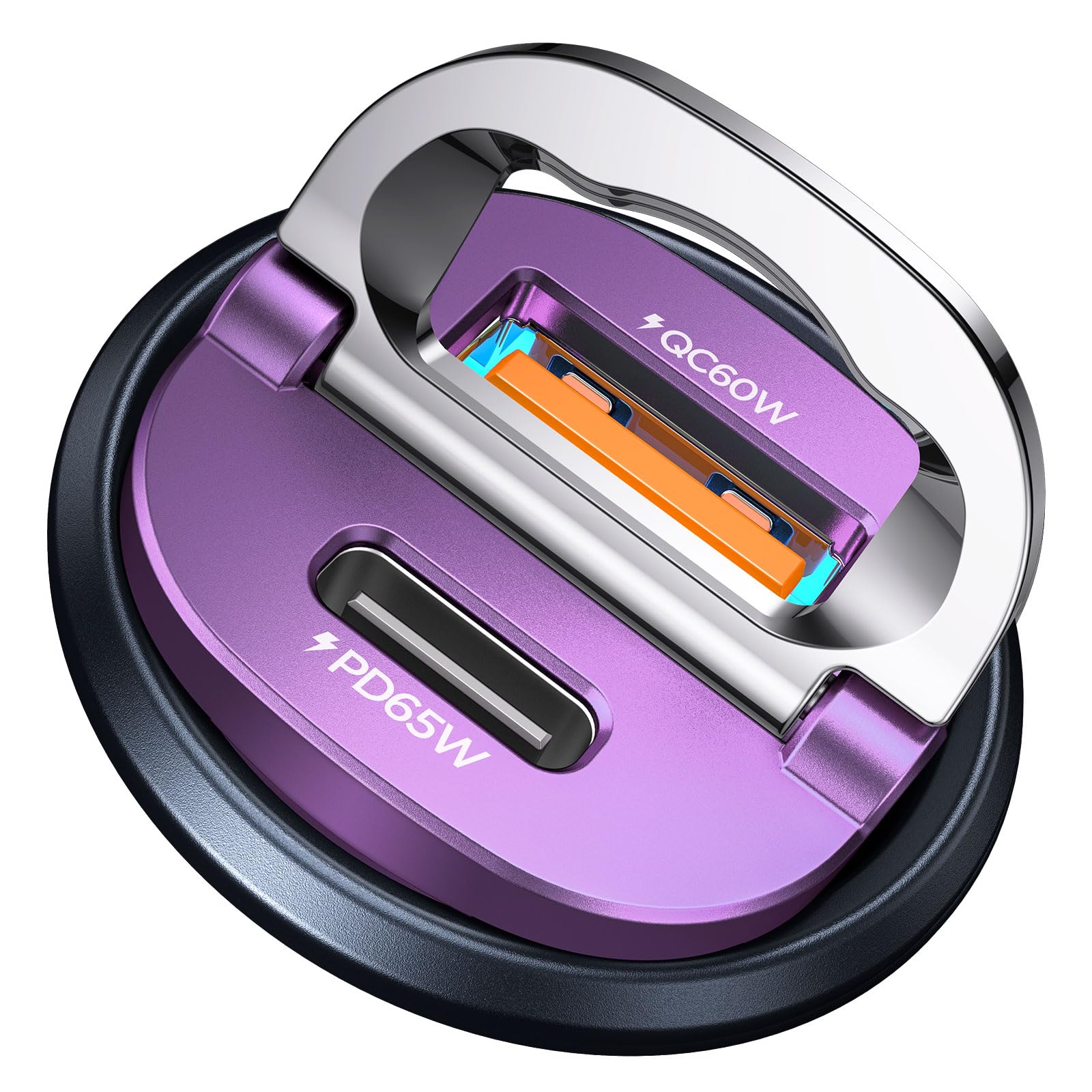 MRGLAS 125W Dual-Port USB-C Super Fast Car Charger
