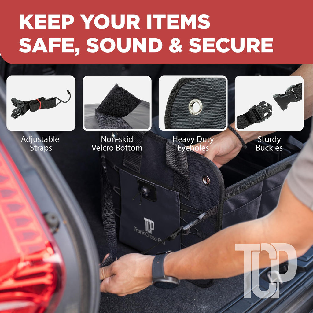 TrunkCratePro Collapsible SUV & Trunk Storage Organizer