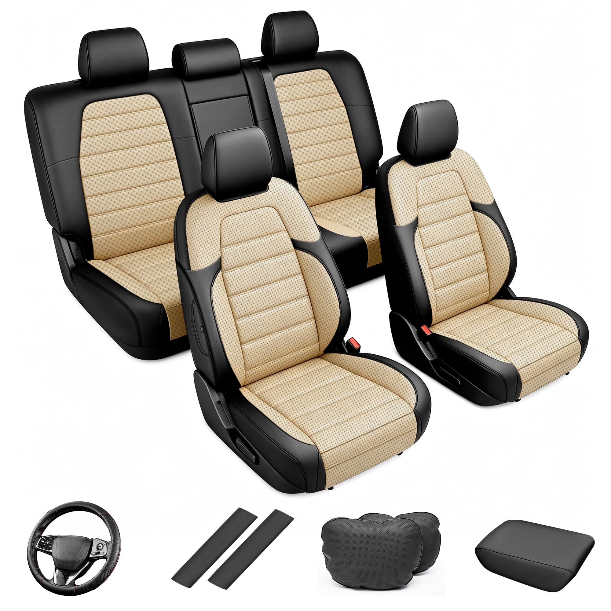 AOMSAZTO Black Seat Covers for 2023–2024 Honda CR-V