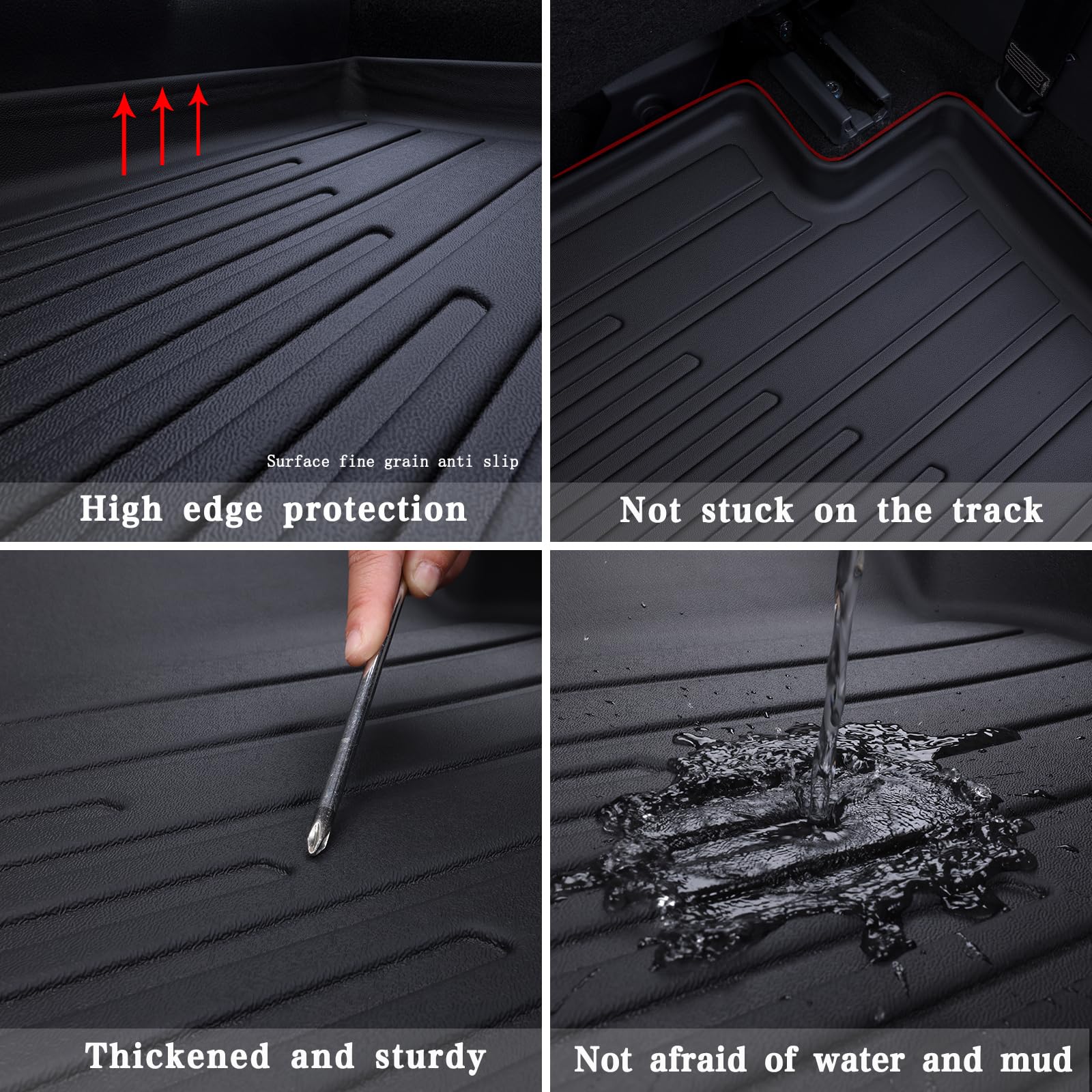 ASINRI Mazda Floor Liners & Cargo Liners & Backrest Mat
