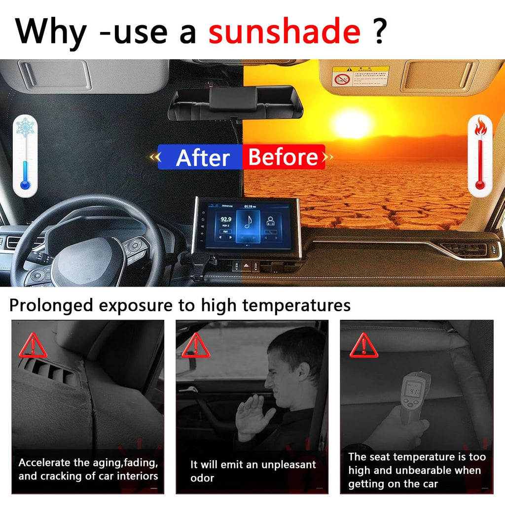 Automotive Window Sunshades for Subaru Outback 2010-2014,UV Protection Magnetic Side Window Sun Shade for Camping,Napping,and Relaxing