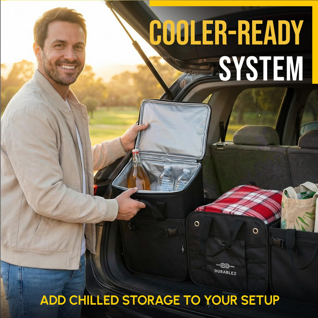 DURABLEZ Collapsible Car Trunk Organizers Collection