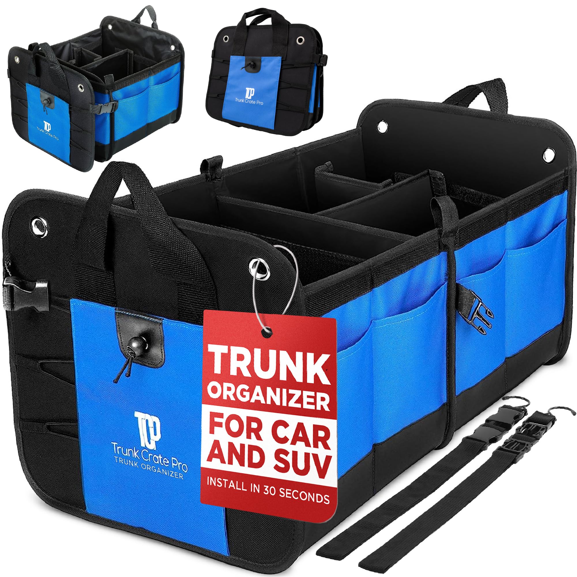 TrunkCratePro Collapsible SUV & Trunk Storage Organizer